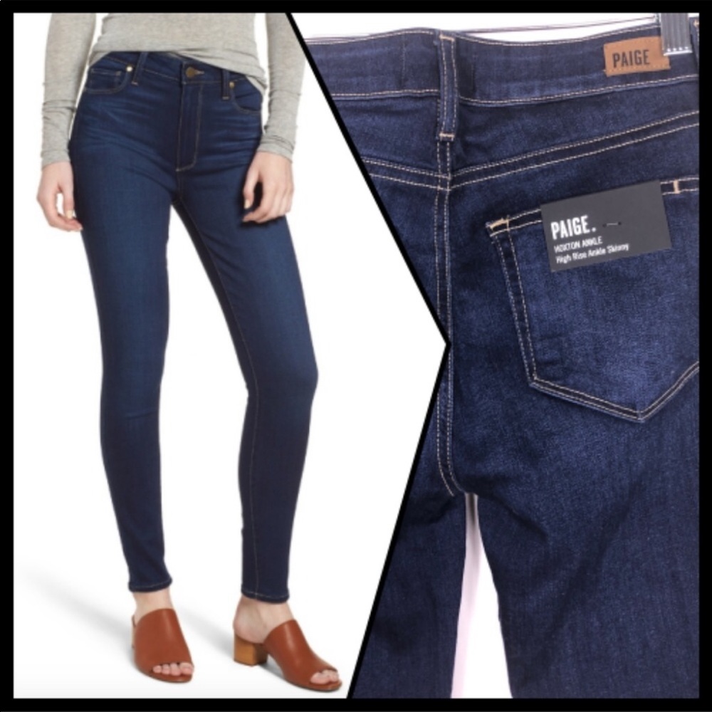 Paige Denim Horton Ankle Size 25
